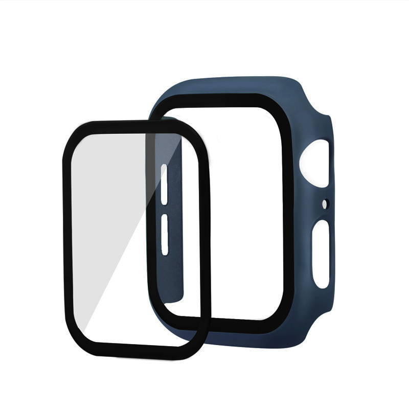 Ốp Case Thinfit &amp; Kính Cường Lực cho Apple Watch Series 7