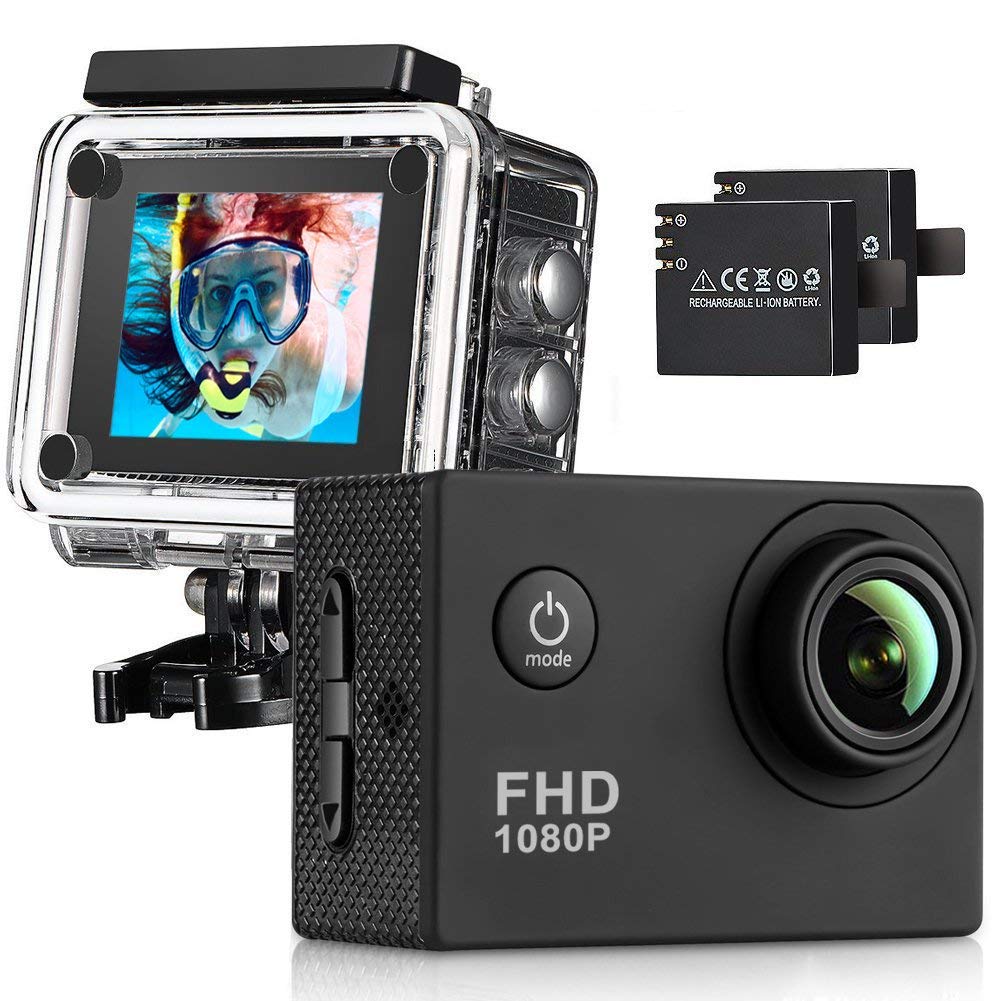 Camera hành động Waterproof Sports Cam 1080 Full HD Chống Nước