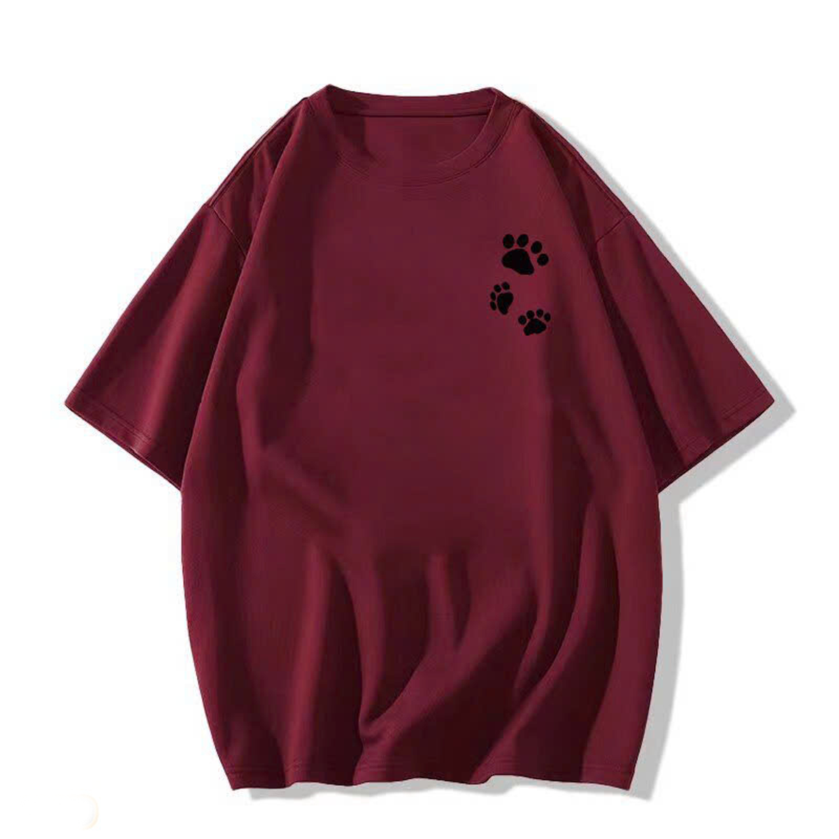 Áo Thun Nữ 100% Cotton In Logo Dấu Chân