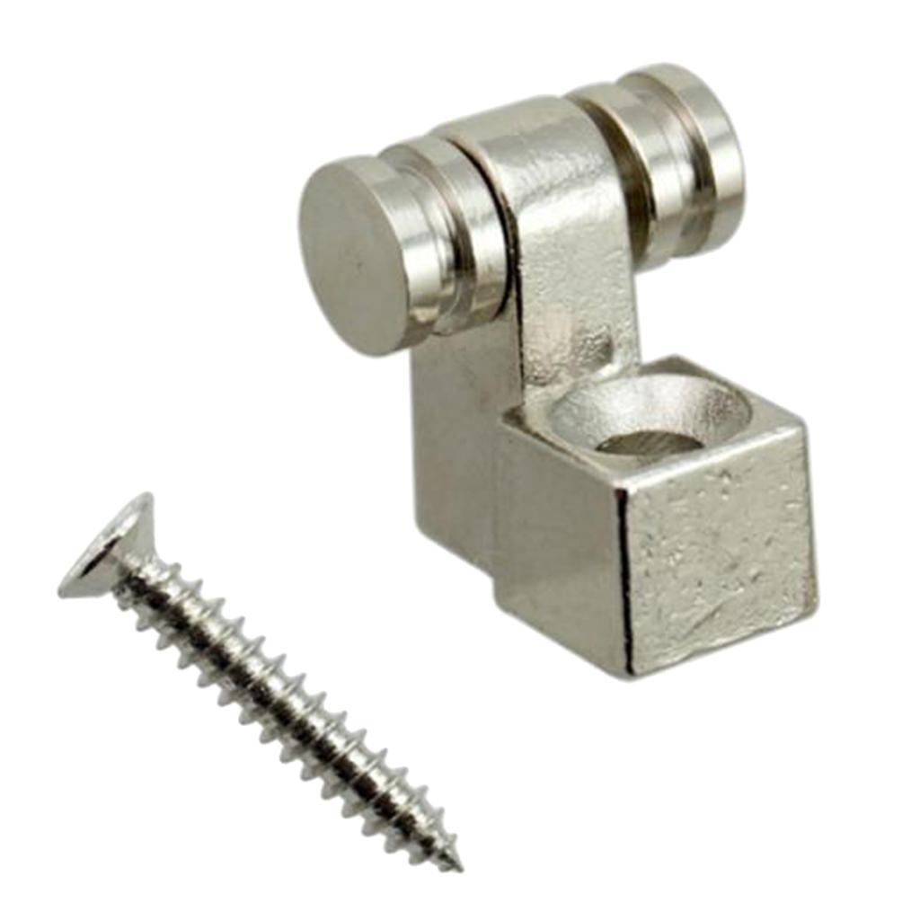 5pcs Silver Metal Roller String Trees Retainer for Musical Instruments Parts