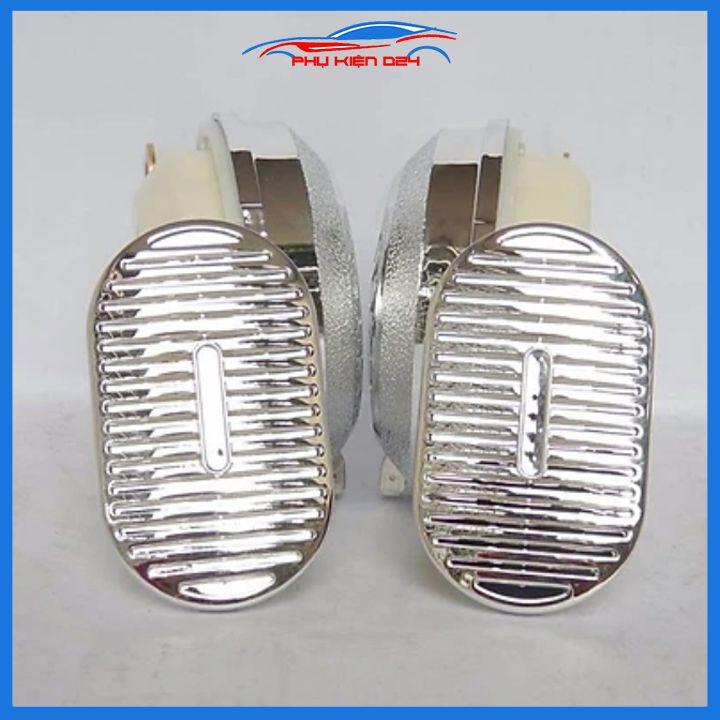 Còi ngân Seoul kèn ngân hàn quốc 3 tiếng cho ô tô xe máy mạ crom điện áp 12v/24v