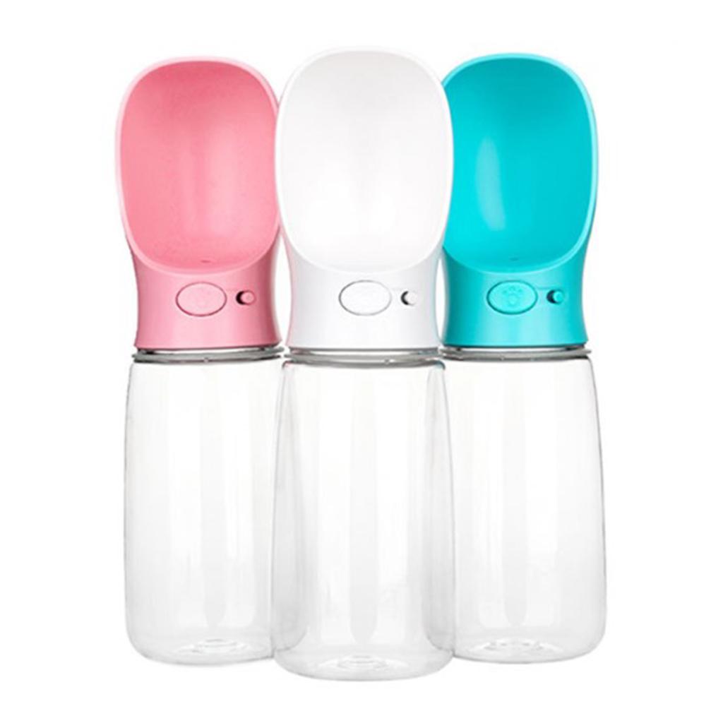 350ml/550ml Portable Pet Dog Cat Travel Water Bottle Travel Cups for Cat Dog