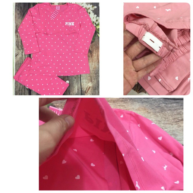 Bộ Pink CHO MẸ BẦU trước và sau sinh chất cotton đẹp