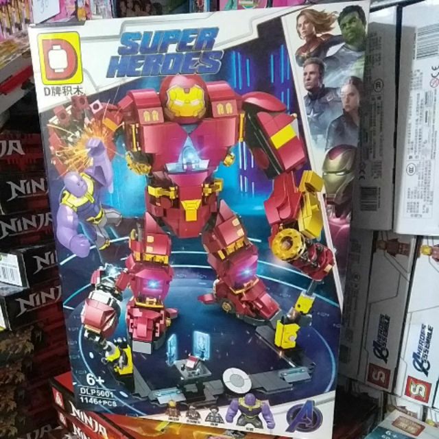 Bộ đồ chơi lắp ráp, xếp hình Người Sắt Ironman Hulk Buster (bao bì ngẫu nhiên)