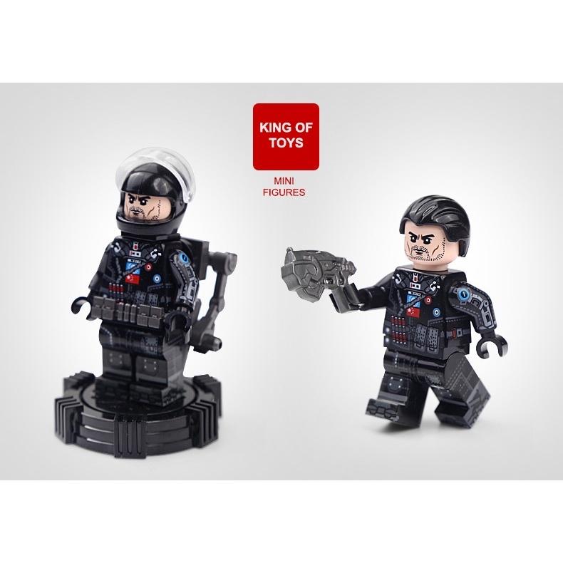 Đồ Chơi Lắp Ráp Kiểu LEGO PUBG Mô Hình Lục Bạc cc0271 SEMBO 704301 Với 431 Mảnh Ghép