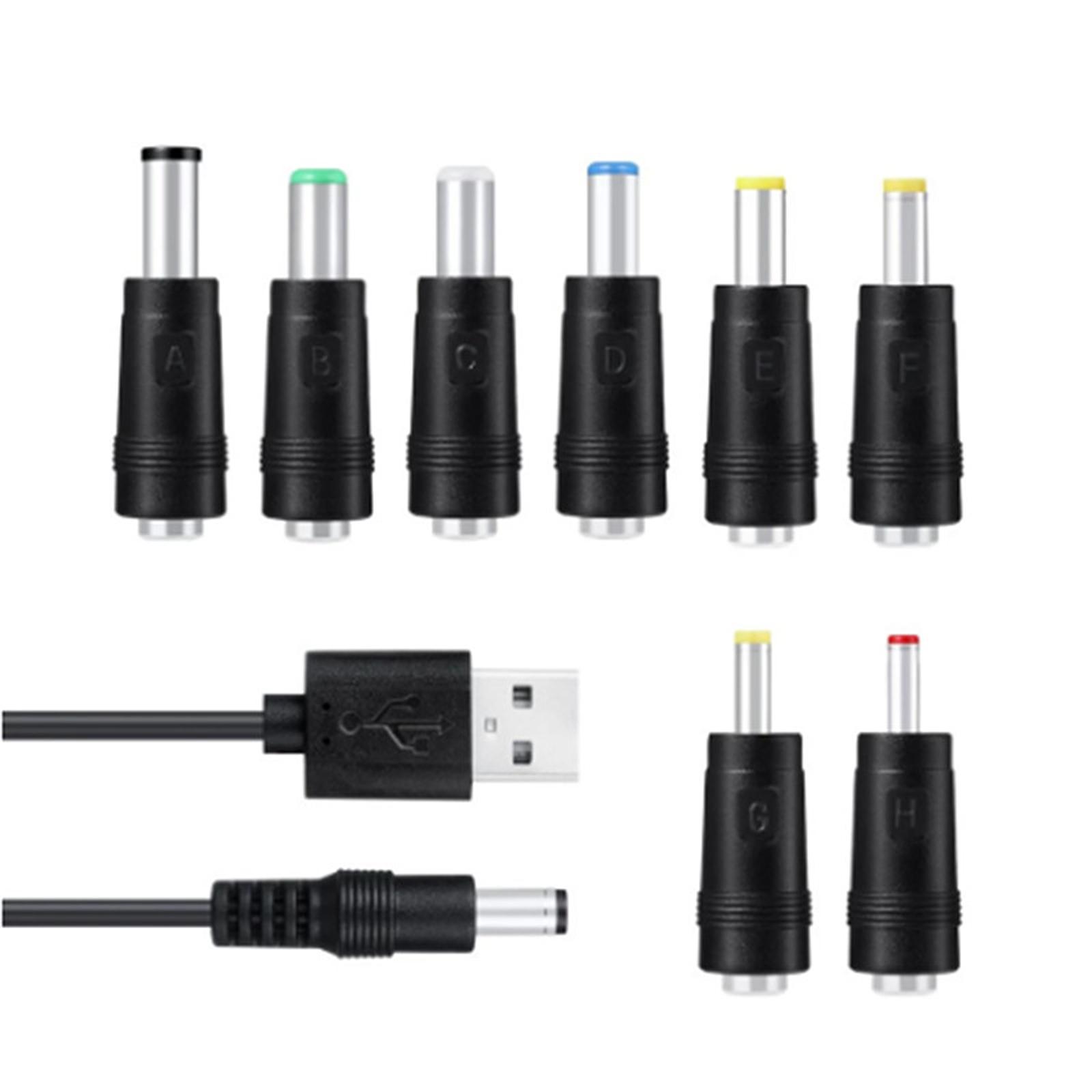 Laptop DC Power Adapter 5.5 x 2.1mm Female Bases Power Adapter Tips Connector