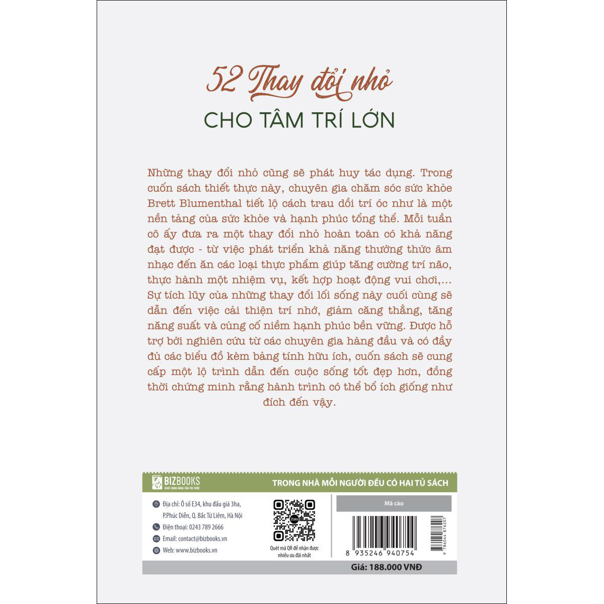 52 thay đổi nhỏ cho tâm trí lớn