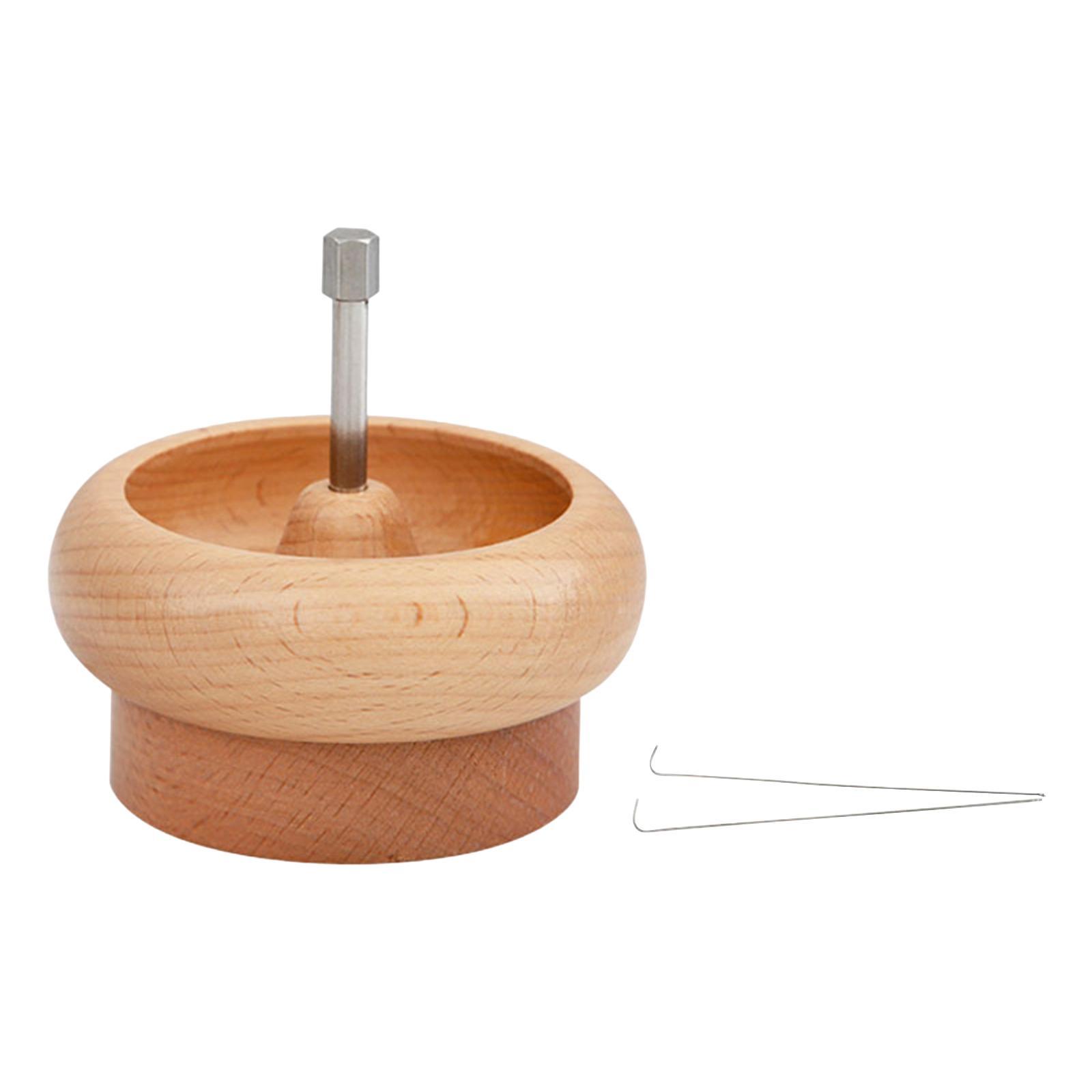 Wooden Bead Beading Bowl for Bracelets DIY Arts Crafts