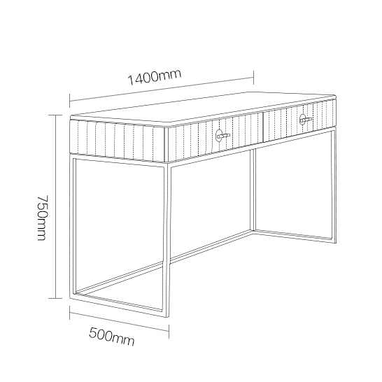 Bàn Trang Điểm Itisa KR7BTDHD12