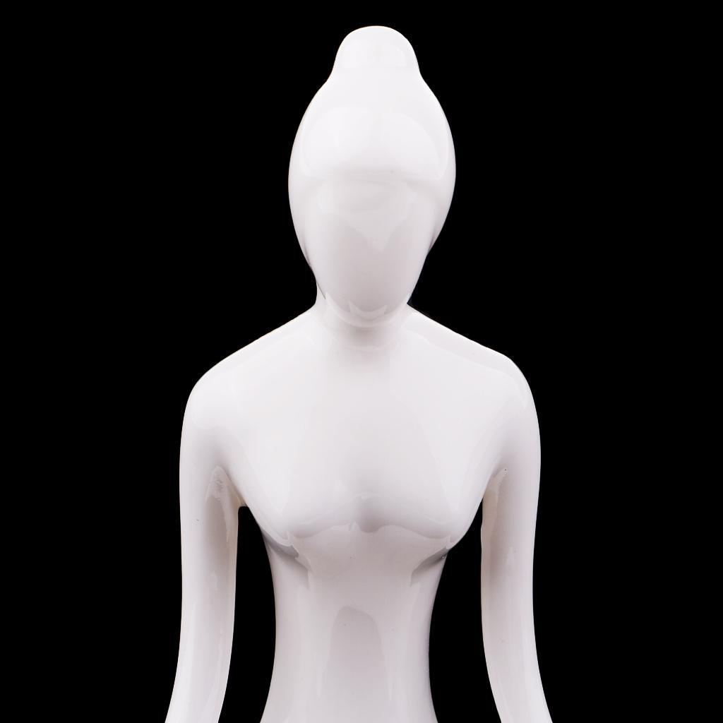Meditation Yoga Pose Statue Figurine Resin Yoga Figure Sculpture Decoration