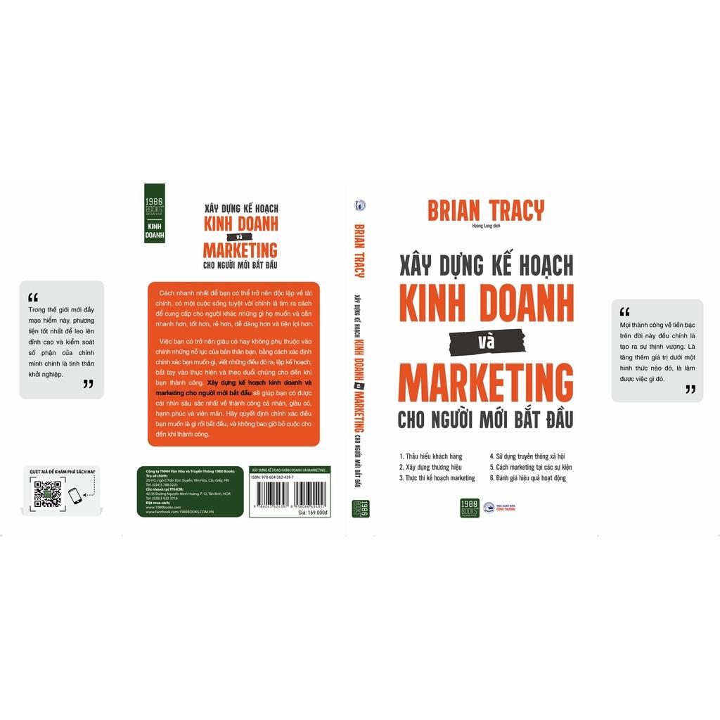 Sách Xây Dựng Kế Hoạch Kinh Doanh Và Marketing Cho Người Mới Bắt Đầu - 1980Books - BẢN QUYỀN