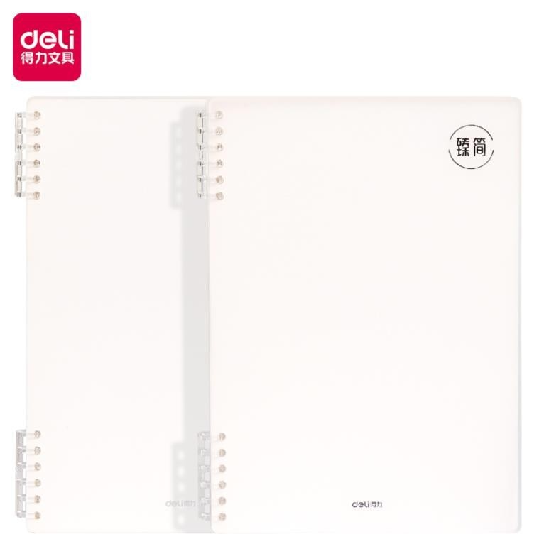 Tập Vở Học Sinh Sổ Còng Binder A5 B5 Kẻ Ngang Deli - 100Tr Giấy Chống Lóa - Sổ Tay Ghi Chép Takenote Học Sinh Văn Phòng
