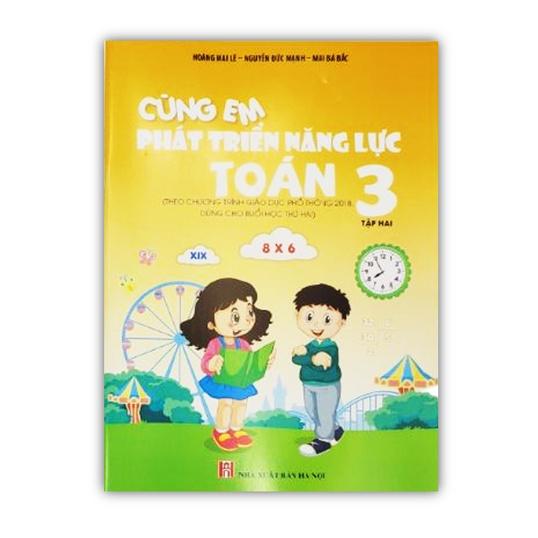 Sách - Cùng em phát triển năng lực Toán 3 - tập 2 theo chương trình giáo dục phổ thông 2018 (H.Anh)