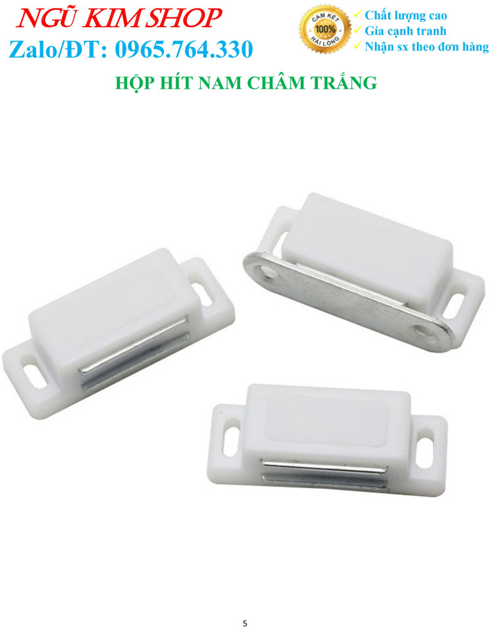 HỘP HÍT NAM CHÂM TRẮNG NHỎ _ LỚN