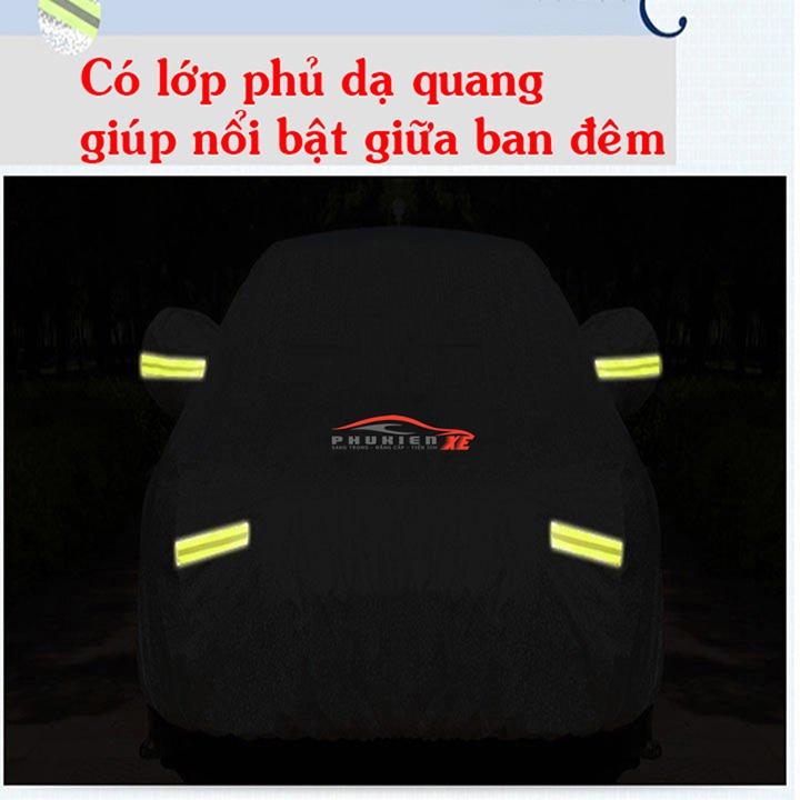 Bạt trùm che phủ xe ô tô Toyota Cao Cấp 3 Lớp Chống Nắng Nóng Chống Nước Chống xước