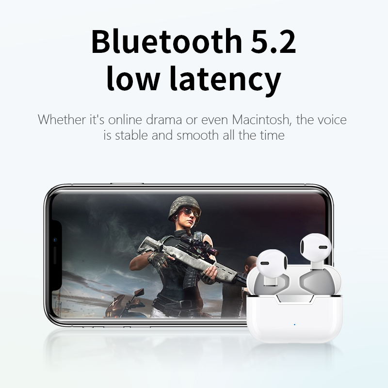 Alatour Pro10 Tai Nghe Không Dây Bluetooth 5.0 Tai Nghe Nhét Tai Thể Thao Tai Nghe Nhét Tai Có Mic Sạc Hộp Tai Nghe Dành Cho Điện Thoại Thông Minh