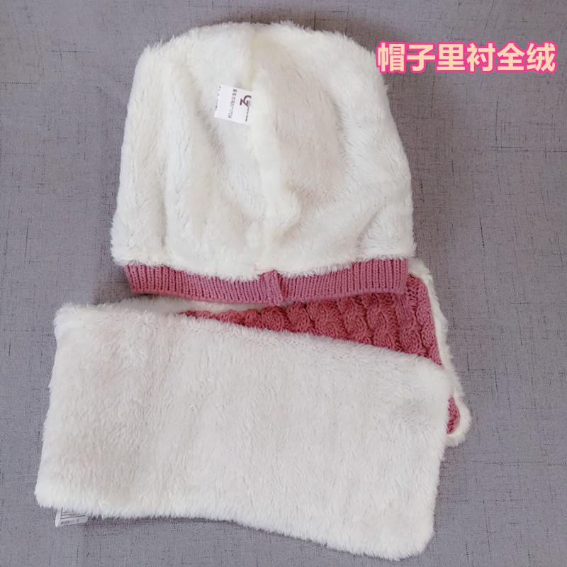 Bé Mùa Đông Snood Bò Bộ Bé Trẻ Em Ấm Nỉ Mũ Và Khăn Bộ Bé Trai Gái Đan Giữ Ấm Cổ Dễ Thương Skullies dành Cho Bé 6-36 Tháng
