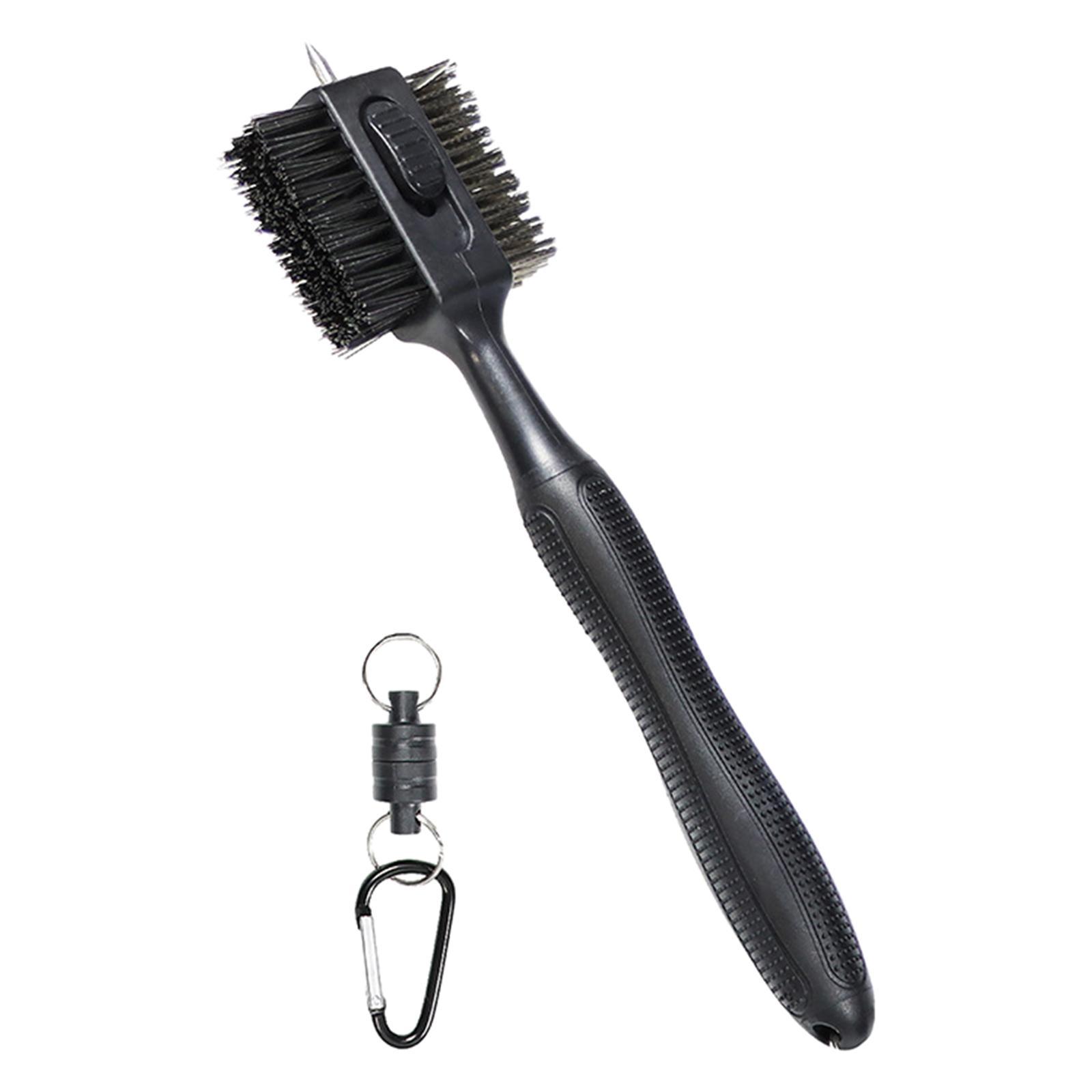 Golf Club Brush Pole Putter Double Sided Cleaner Cleaning Brushes for Outdoor Exercise Sport Decoration