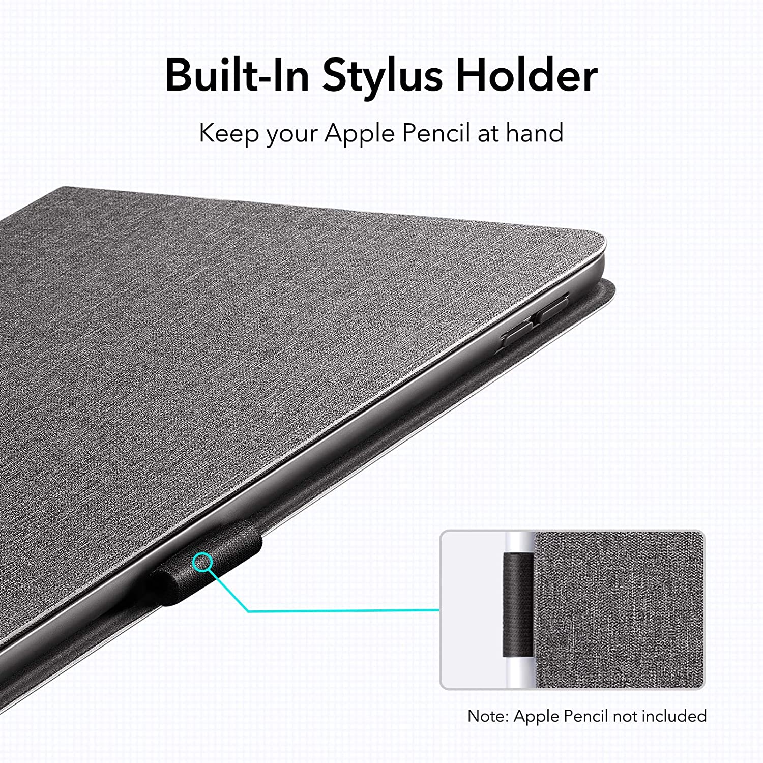 Bao da dành cho iPad Gen 9 10.2 inch 2021 ESR Urban Premium Folio Case - Hàng Nhập Khẩu