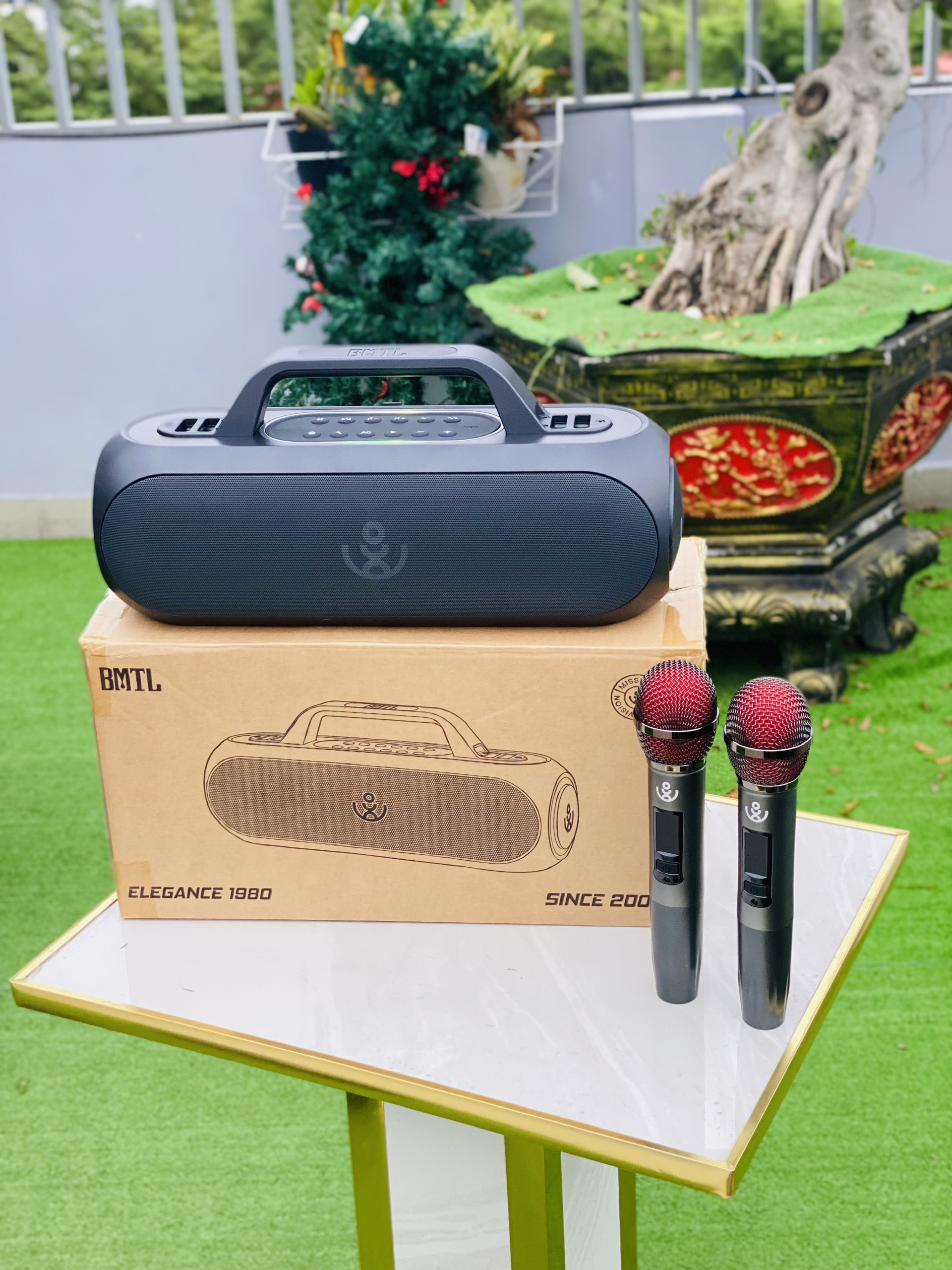 [TẶNG KÈM 2 MICRO] Loa Xách Tay Bluetooth Xdobo Elegance 1980 Công Suất 150W, Khoảng Cách Kết Nối Xa, Micro Chống Hú Hàng Nhập Khẩu