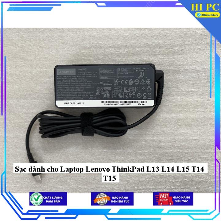 Sạc dành cho Laptop Lenovo ThinkPad L13 L14 L15 T14 T15 - Kèm Dây nguồn - Hàng Nhập Khẩu