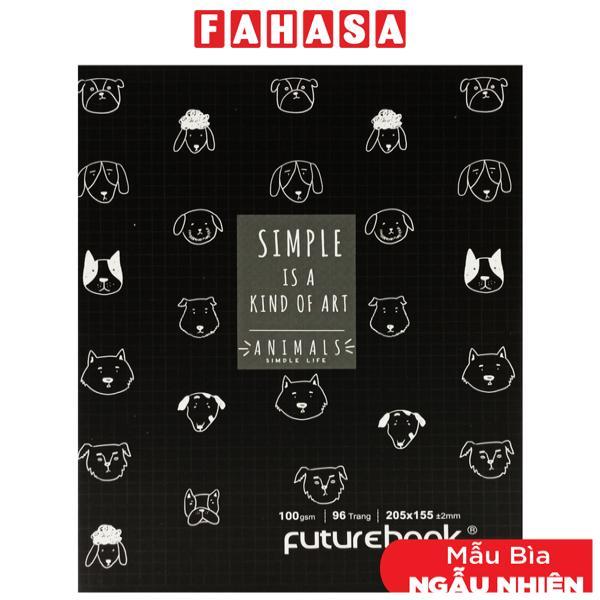 Tập Học Sinh Animals A5 - 4 Ô Ly - 96 Trang 100gsm - futurebook DK021 (Mẫu Màu Giao Ngẫu Nhiên)