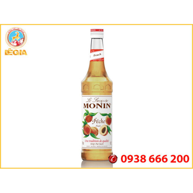 Siro MONIN Đào 700ml (MONIN PEACH SYRUP)