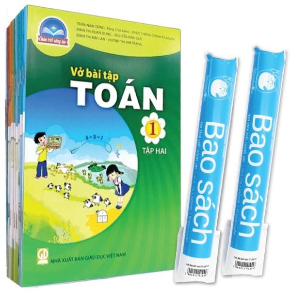 Sách Giáo Khoa Bộ Lớp 1 - Chân Trời Sáng Tạo - Sách Bài Tập   + 2 Bao Sách TP