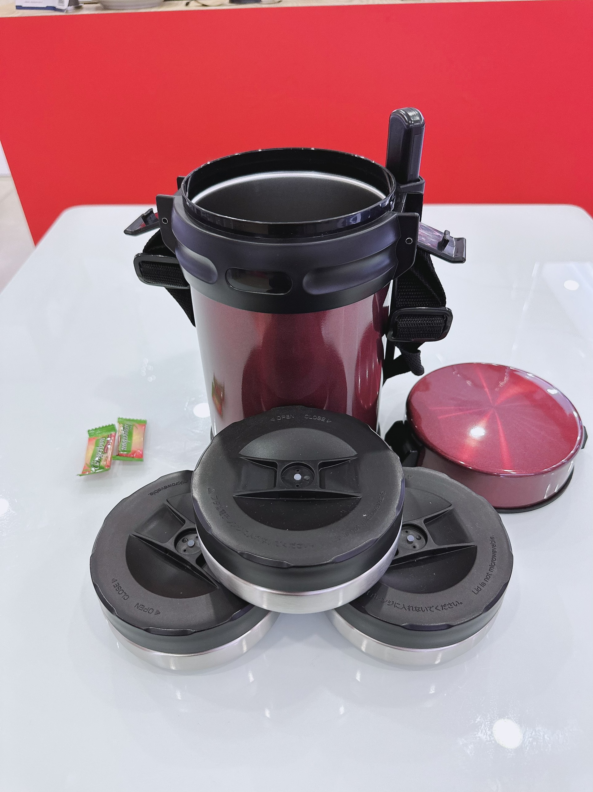 Hộp cơm giữ nhiệt văn phòng Inox 304 Emich EL8294 dung tích 2 Lit