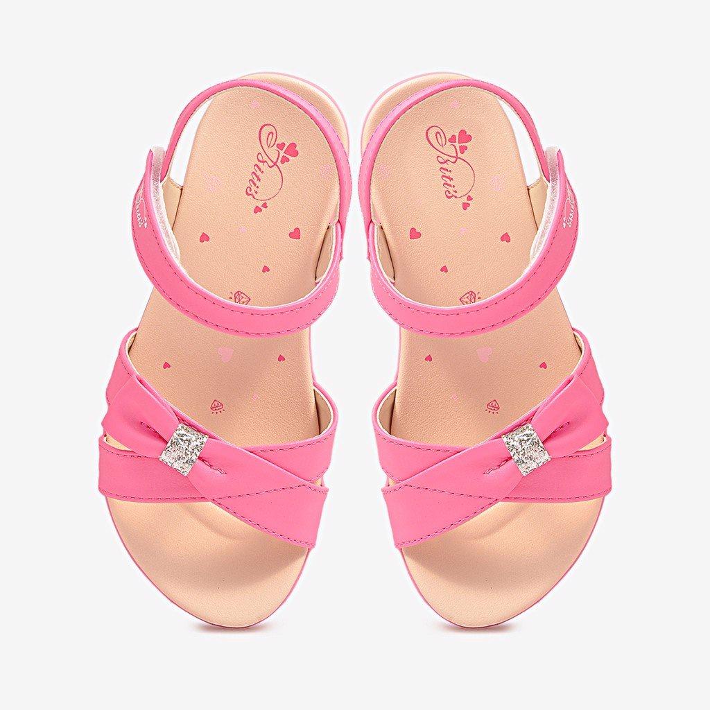 SANDAL HỌC SINH BÉ GÁI GẮN NƠ XINH XẮN DRG001600