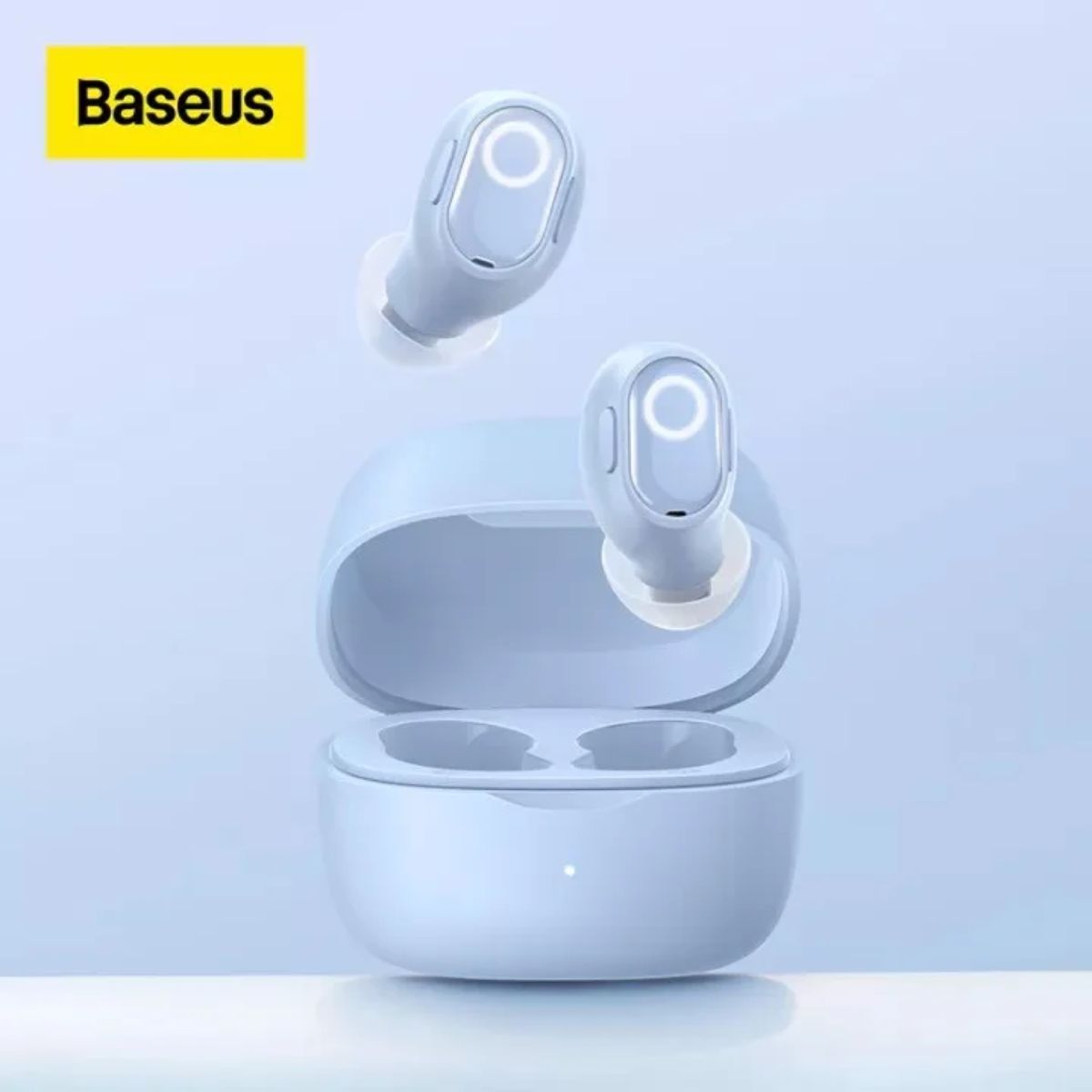 Tai Nghe Không Dây Baseus Bowie WM02 True Wireless Earphones (Bluetooth V5.3, 25h sử dụng, Kích thước nhỏ gọn, Thời Trang, APP Control)- Hàng chính hãng