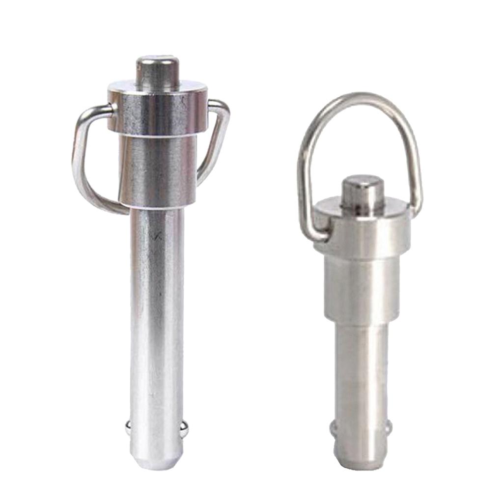2 Piece Ball Lock Quick Release Pin Handle, Easy to Use And Install, Diameter: