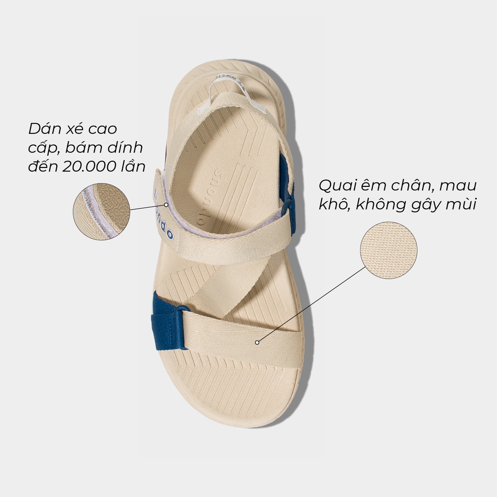 [Chính hãng] Giày SHONDO Sandals F7 racing be phối xanh dương F7R2530