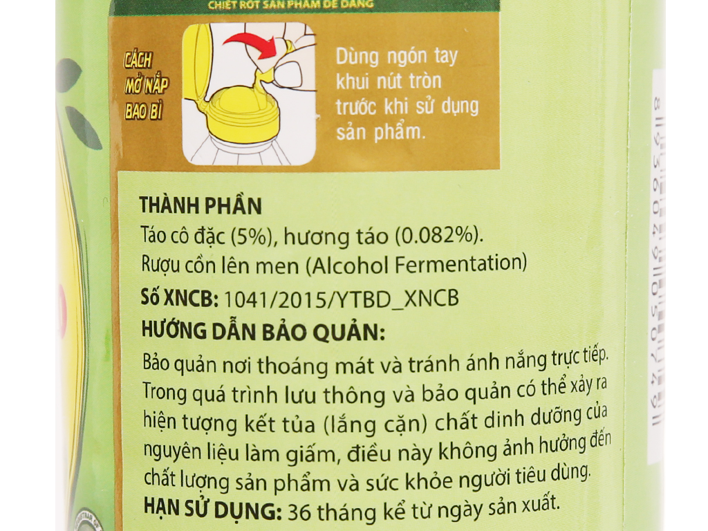 Giấm táo Ottogi 450ml