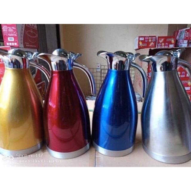 Bình giữ nhiệt 2l inox siêu tiện dụng