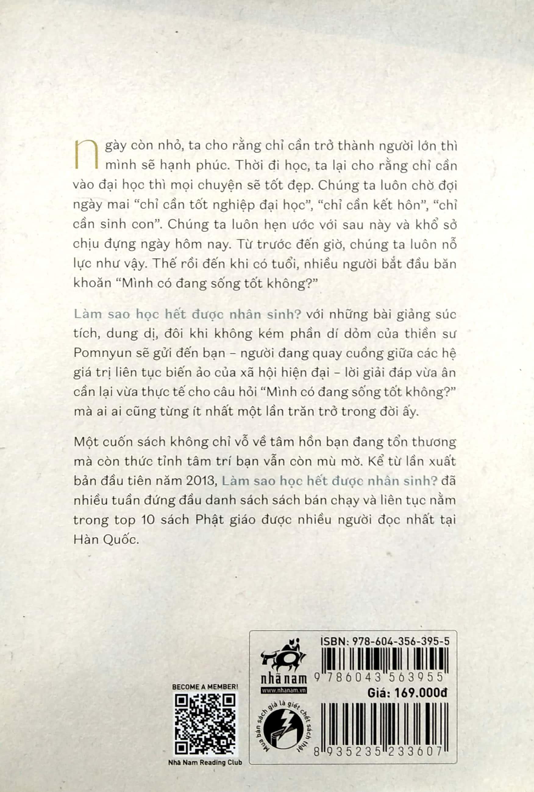 Làm Sao Học Hết Được Nhân Sinh