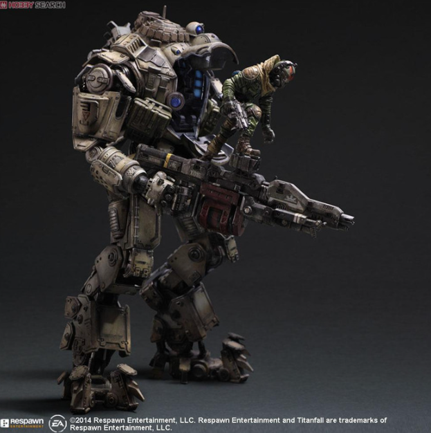 Mô Hình Khớp Game Robot Titanfall Atlas Play arts change PA 26cm