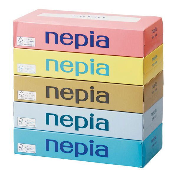 Combo 5 hộp giấy ăn 150 tờ Nepia nhập khẩu nhật bản
