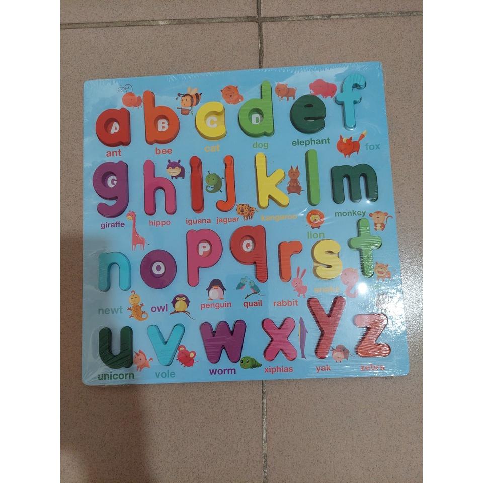 Chữ cái tiếng anh song ngữ nổi