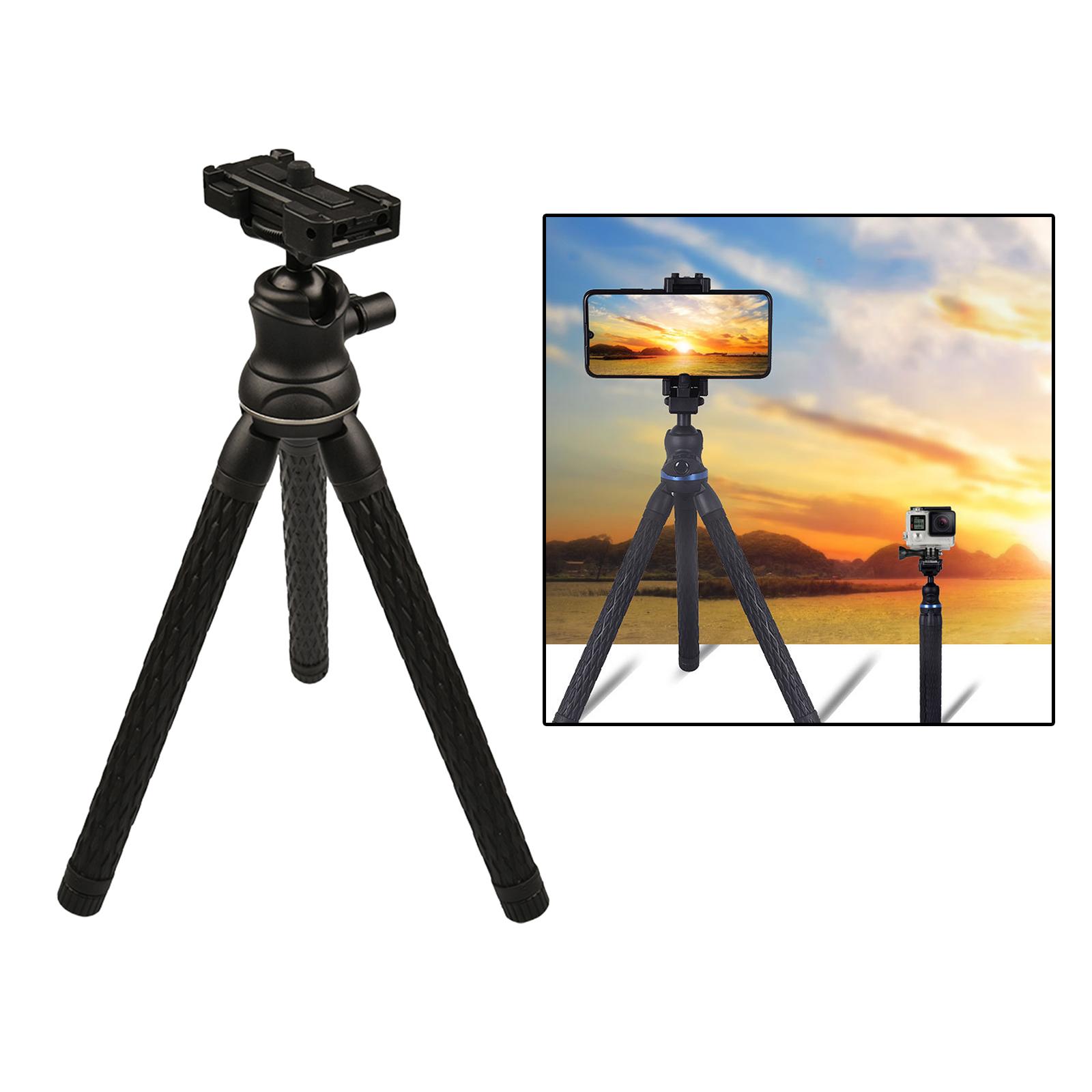 Phone Tripod Stand with Ball Head for Shooting Video Live broadcast Webcam, Professional Accessories