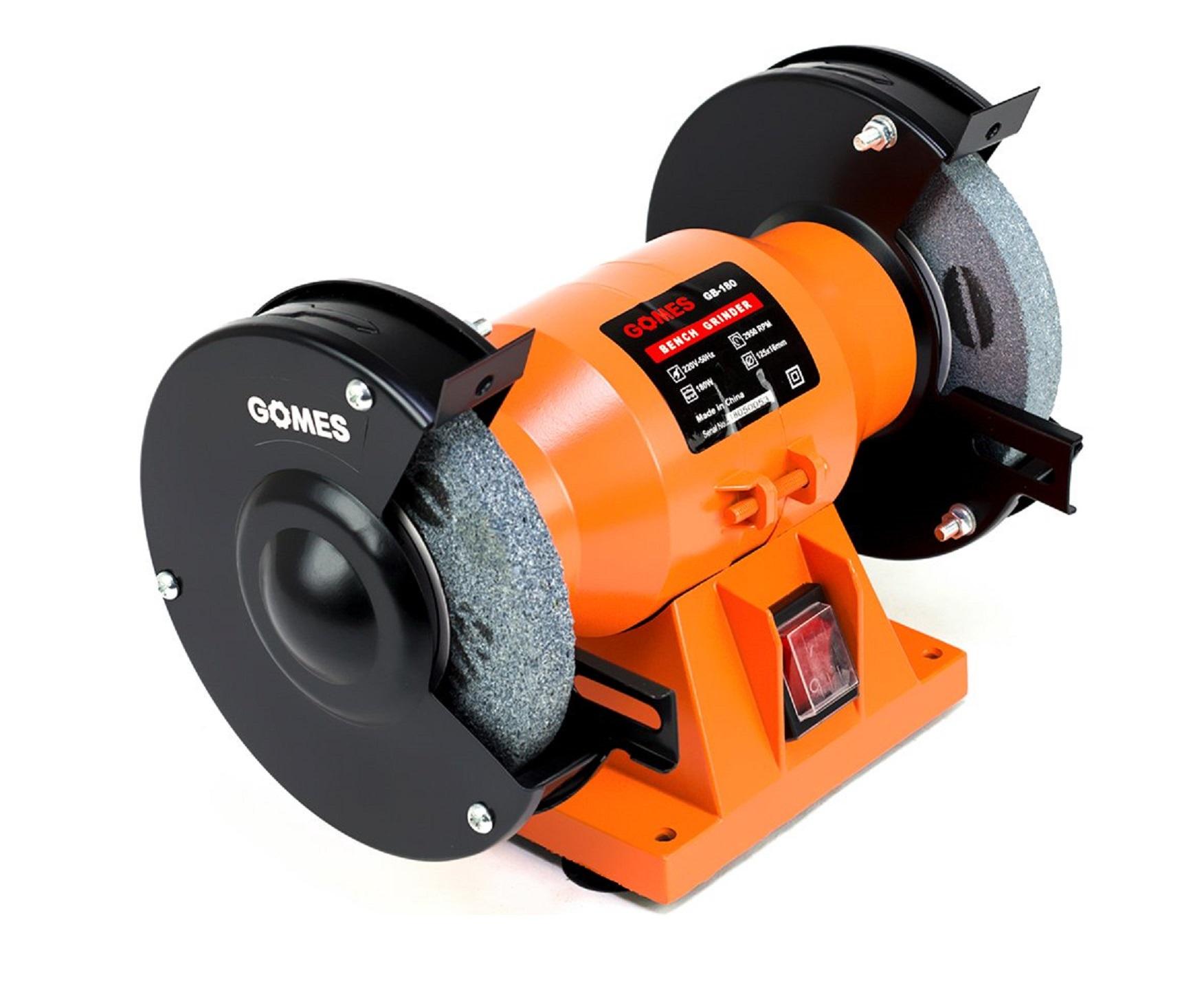 MÁY MÀI 2 ĐÁ 180W GOMES GB-180 - HÀNG CHÍNH HÃNG