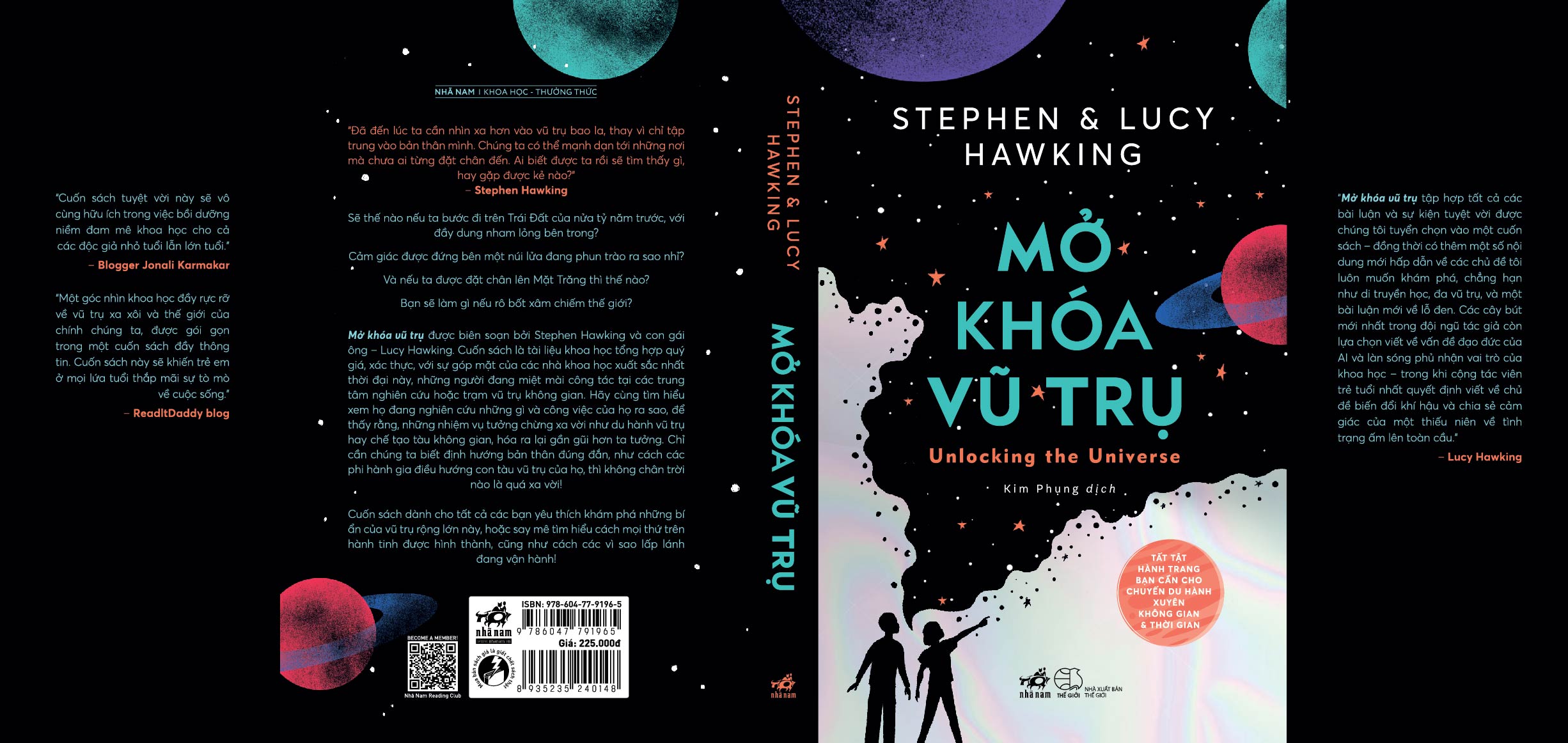 Sách - Mở khóa vũ trụ (Unlocking the Universe) (Stephen Hawking & Lucy Hawking) - Nhã Nam Official