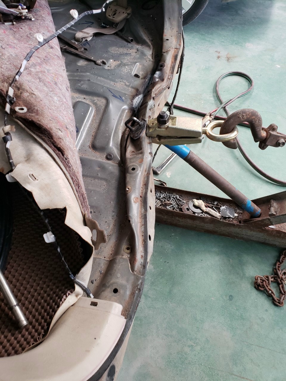 Móc kẹp rút làm đồng sửa chữa ô tô