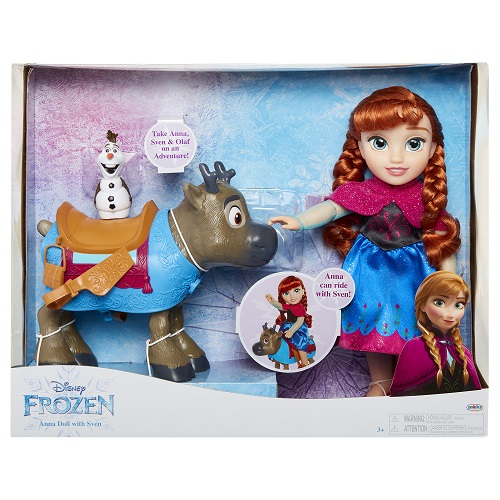 Đồ chơi Frozen 2 búp bê công chúa Anna và chú tuần lộc Sven - 205171