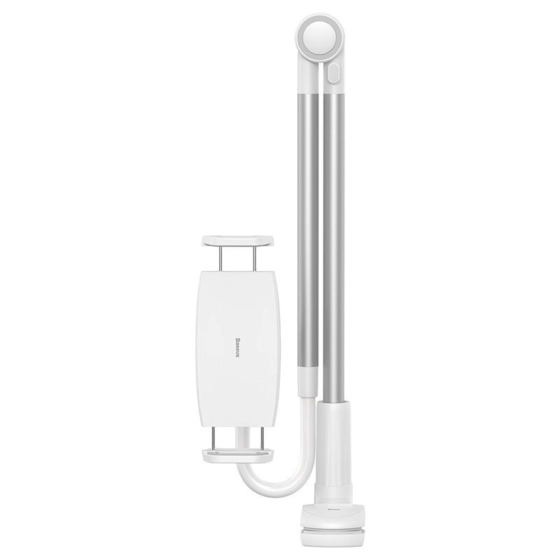 Giá đỡ điện thoại máy tính bảng dạng kẹp đa năng hiệu Baseus Oku Rotary thế hệ 2 Xoay 360 độ, giá kẹp chắc chắn, phù hợp nhiều tư thế người dùng, 4.7 inch đến 12.9 inch - hàng nhập khẩu