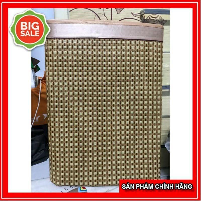 Chiếu điều hòa sợi mây lót lụa cao cấp thoáng mát size 1m6*2m