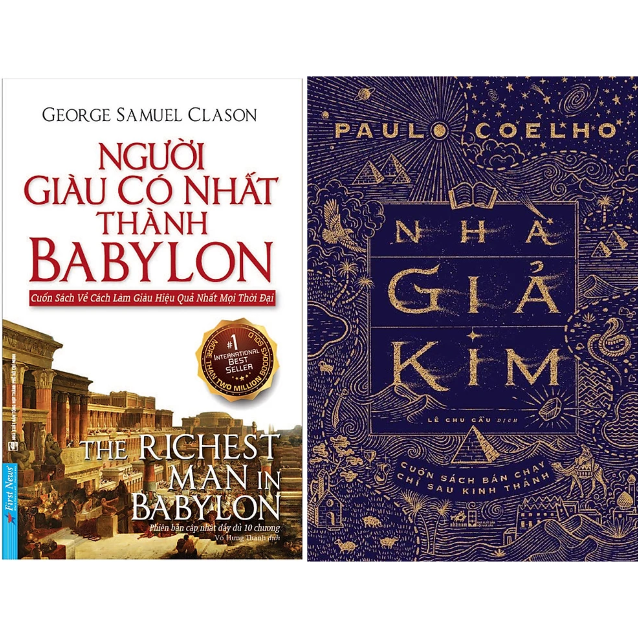 Combo 2Q: Người Giàu Có Nhất Thành Babylon + Nhà Giả Kim