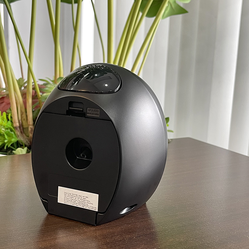 Đồng hồ Rhythm 4RA480SR02 – KT: 12.4 x 14.1 x 10.2cm. Vỏ nhựa. Dùng Pin