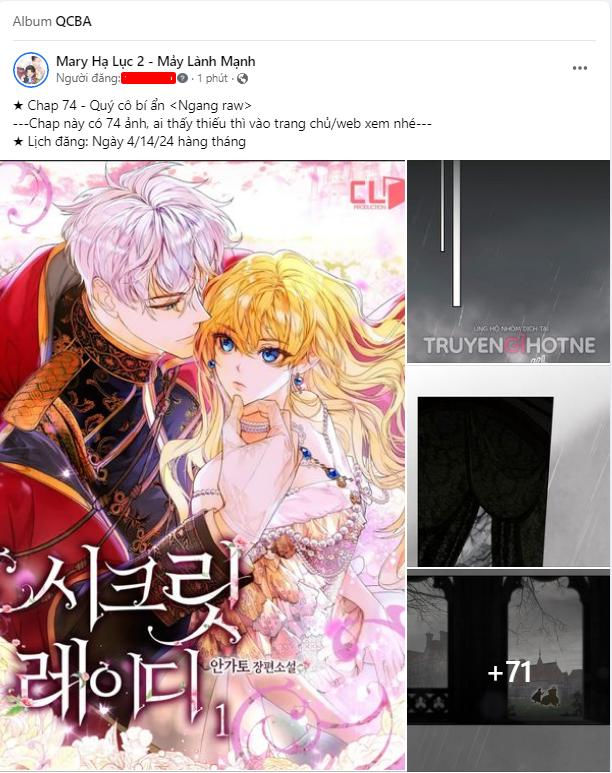 quý cô bí ẩn - secret lady chapter 74.1 38