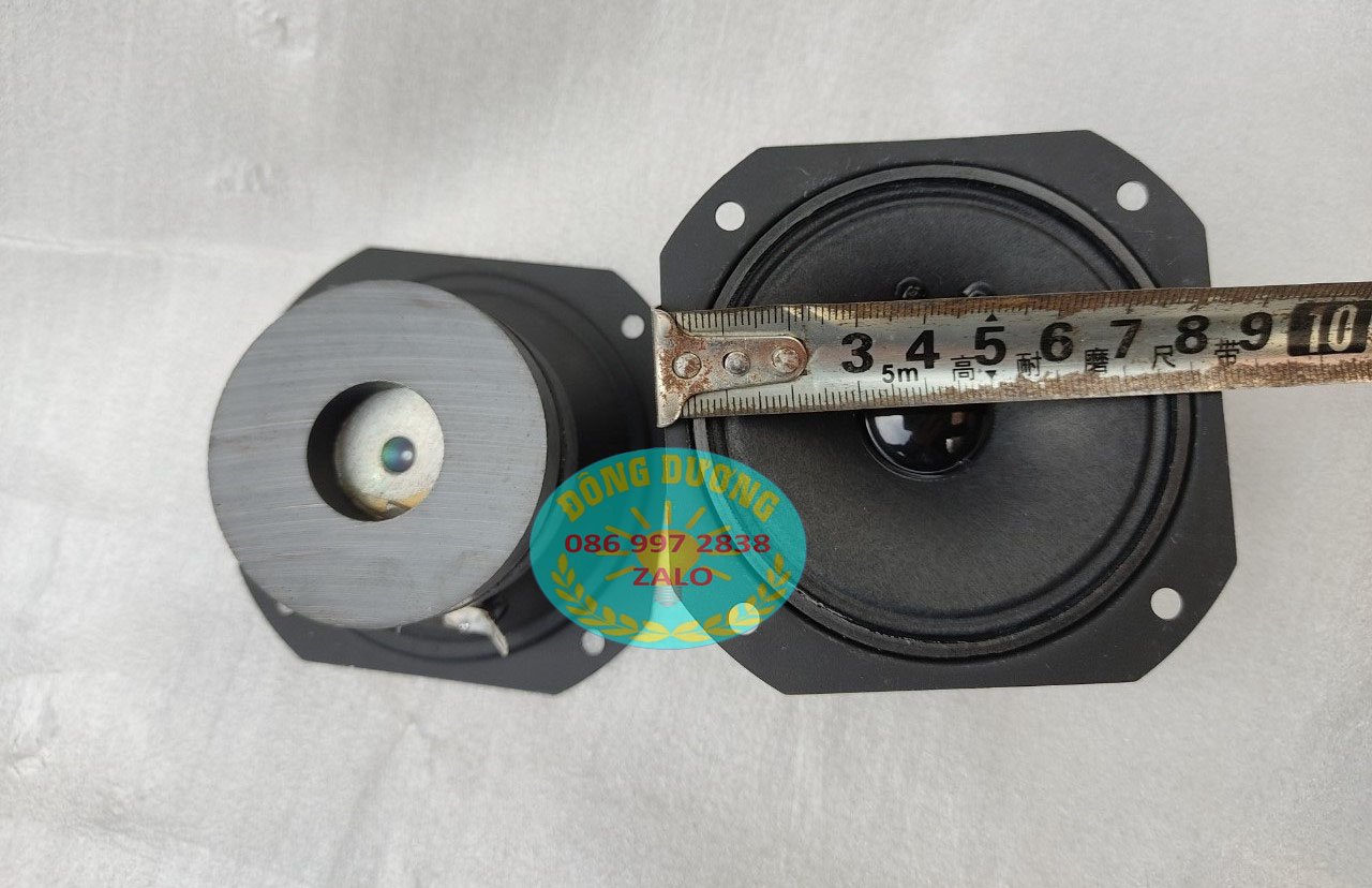 LOA TRÉP GIẤY 2 TỪ  LOẠI VUÔNG 8.5 X 9.9CM - GIÁ 1 ĐÔI  - LOA TRÉP LẮP THÙNG NẰM